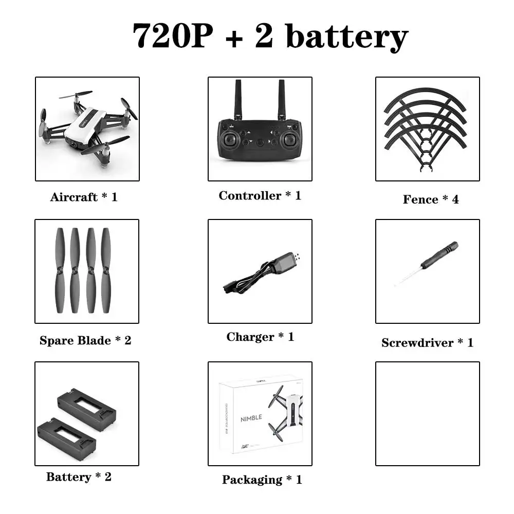 720p 2 battery SHAREFUNBAY R11 Дрон 4k HD широкоугольная камера 1080P wifi FVP Дрон с удерживанием высоты видео запись жестов фото Дрон с камерой квадрокоптер с камерой аккумулятор квадрокоптер с камерой профессиона квадрокоптер - Цвет: 720p 2 battery