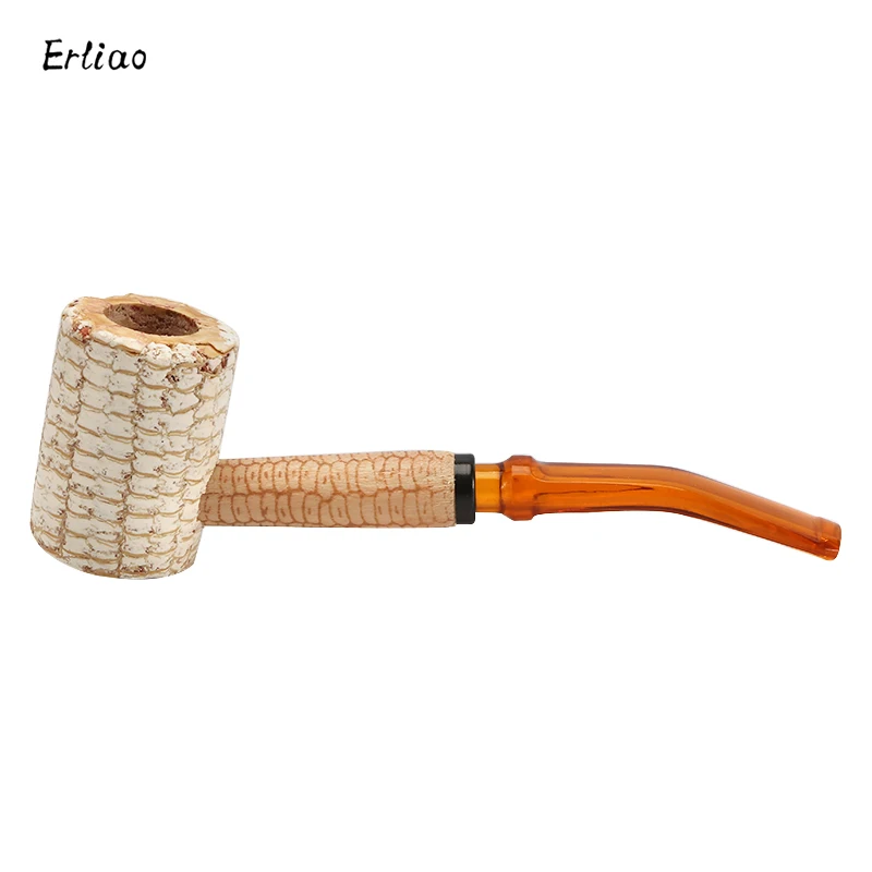 Missouri Meerschaum Patriot Corncob Tobacco Pipe Straight