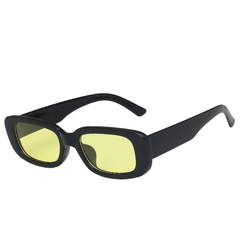 Unisex Square Fashion Vintage Sunglasses UV Protection Eyewear Shade Outdoor Driving Travel Retro Eyeglasses