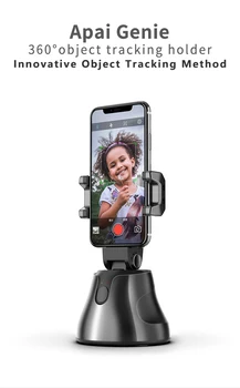 

Adjustable Phone Stand Portable All-in-one Auto Smart Shooting 360 Rotation Auto Face Tracking Object Tracking Phone Holder