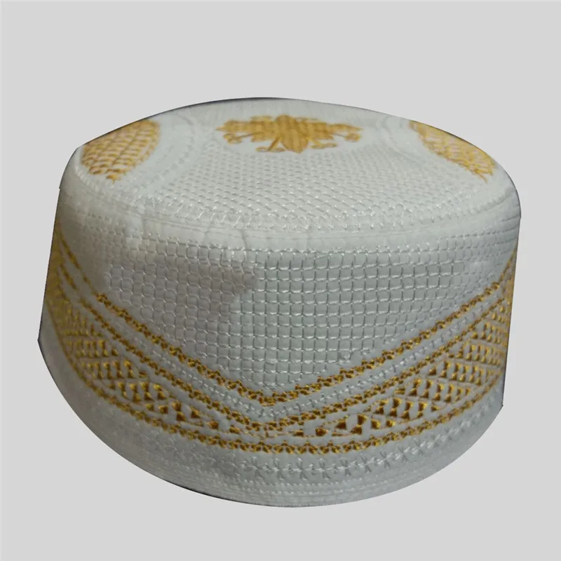 

Qlychee Muslim Prayer Hats Arabic Saudi Topi Islam Prayer Hijab Caps Satin Bonnet India Kufi Turban Mens Islamic Muslim Cap