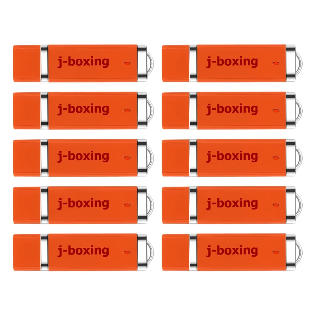 J-бокс, 10 шт., 1 ГБ, USB флеш-накопитель, 2 ГБ, 4 ГБ, 8 ГБ, 16 ГБ, 32 ГБ, зажигалка, дизайн, флешка, прыжок, флешка, оранжевый, для компьютера