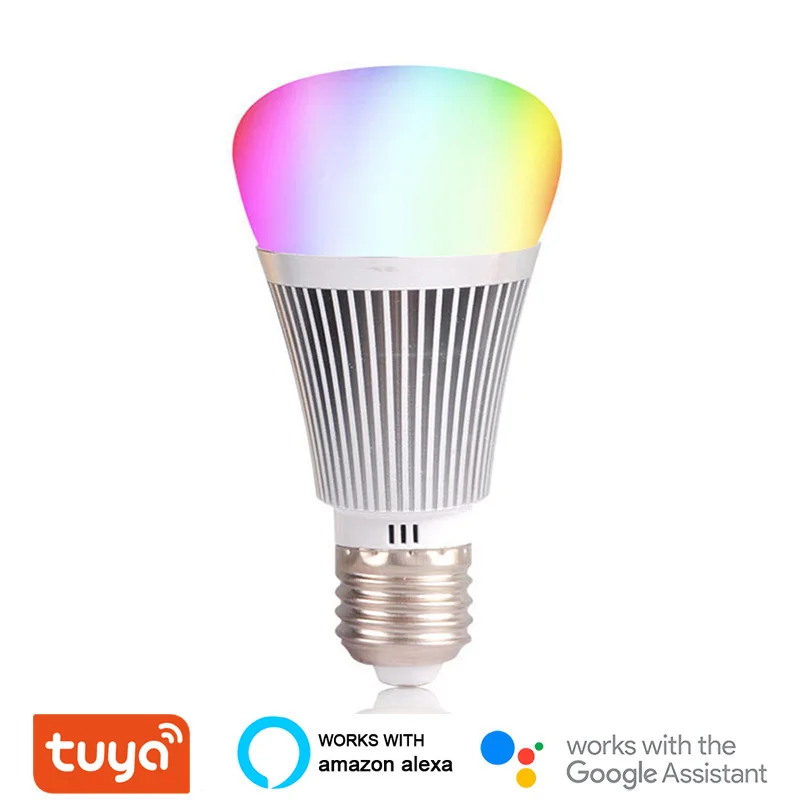 

smart led light wifi lamp bulb E27 Dimmable RGB Colorful remote control smart home automation modules google home alexa
