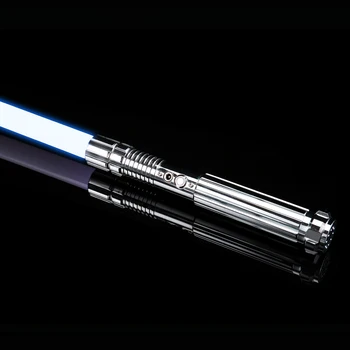 

TXQsaber NEW RGB Lightsaber, Force FX Light saber with 6 Set Soundfonts and LED, 1 inch 82cm Dueling Blade ,Metal handle FOC Toy