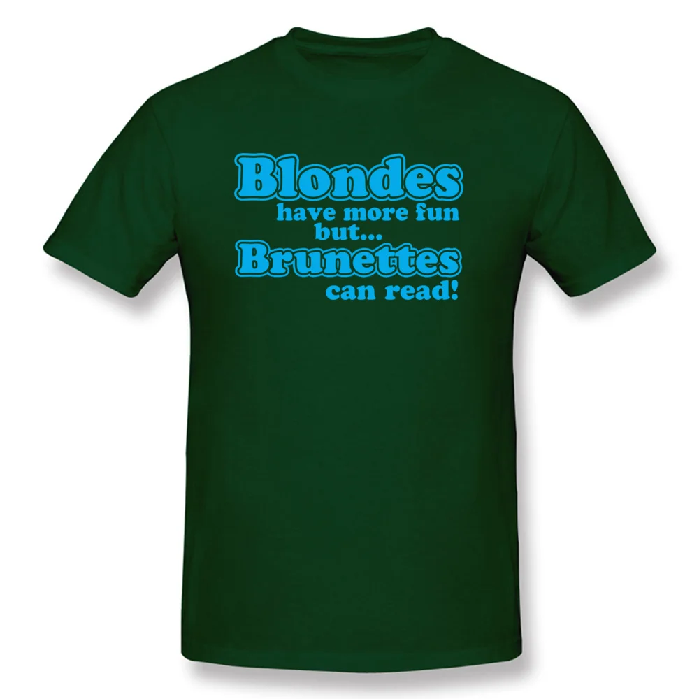 Blondes_Vs_Brunetes_2810 100% Cotton Men's Short Sleeve Tops T Shirt Geek April FOOL DAY T-Shirt Hot Sale Round Neck Tops Shirt Blondes_Vs_Brunetes_2810 dark