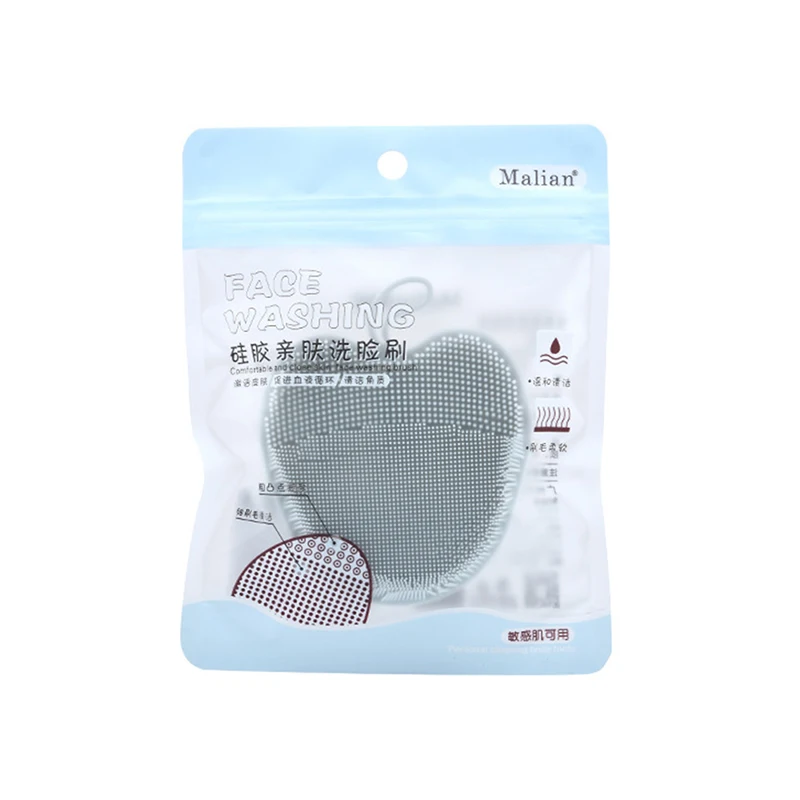 Мини силиконовая щетка для очищения лица звуковой вибрационный массаж для лица щетка очищающий поры прыщи