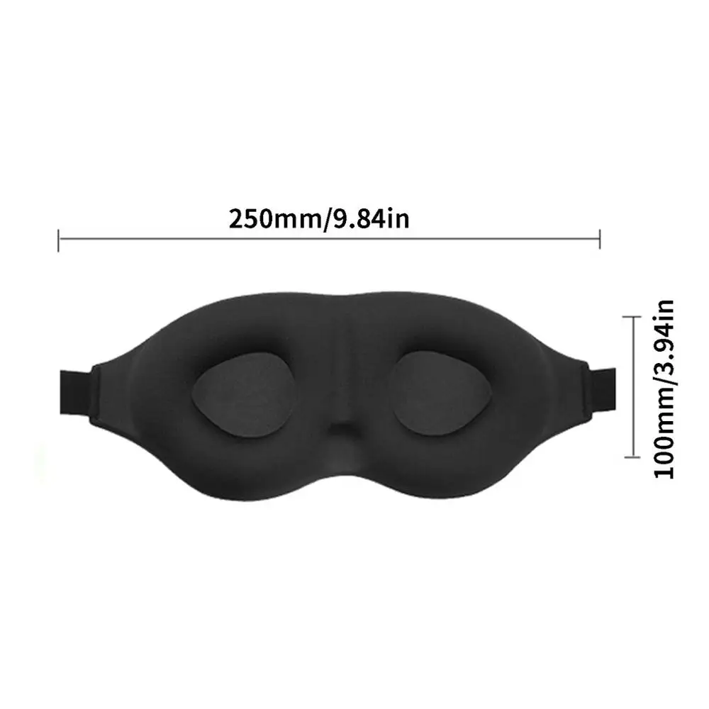 Memory Cotton Slow Rebound 3D Eye Mask Lunch Break Eyewear Student Lunch Break Sleeping Blackout Goggles 3D Stereo Eye Mask