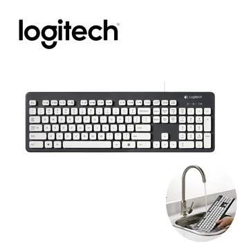

Original Logitech K310 Washable USB Wired Keyboard Waterproof Gaming Office Keyboards For Windows Desktop Laptop PC Computer