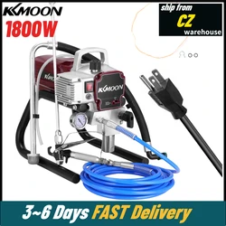KKmoon – aérographe professionnel haute pression sans air, Machine de pulvérisation de peinture électrique, outil de peinture à alimentation interne 