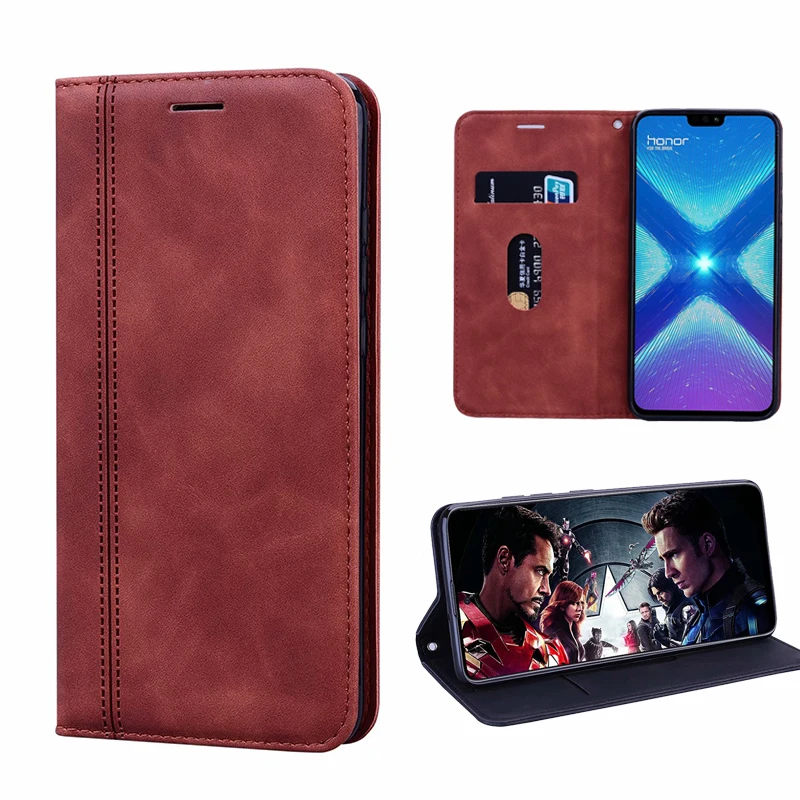 Чехол-книжка для Honor 9X Lite Prime Pro винтажный Магнитный кошелек кожаный чехол