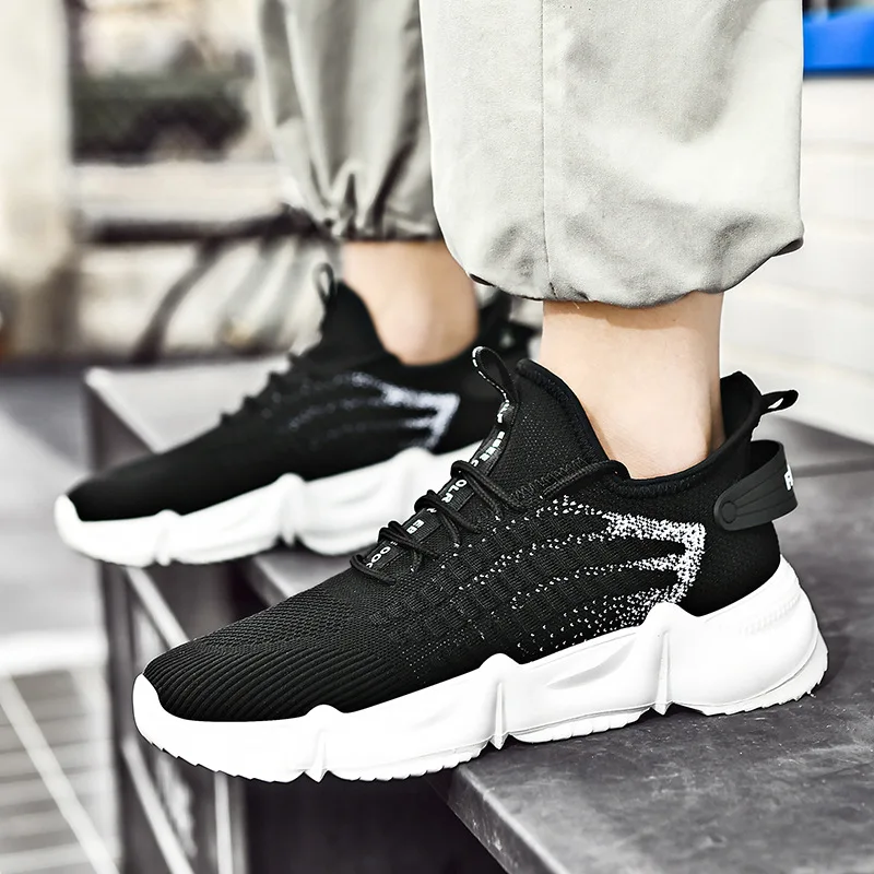 ランニングシューズメンズシューズ春と夏21ファッション韓国通気性メッシュの靴スポーツの靴男性のランニングシューズ Aliexpress スポーツ エンターテイメント