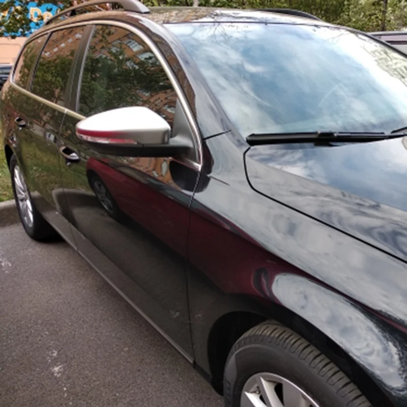 1 пара матового хромированного зеркала заднего вида, крышка автомобильного Зеркала