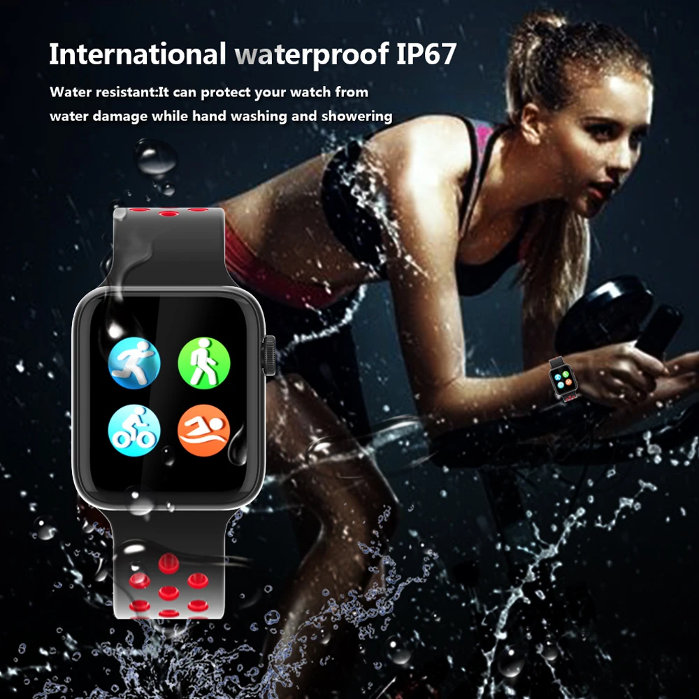696 M33 полный сенсорный смарт-часы мониторинг здоровья фитнес-трекер IP67 водонепроницаемые Смарт-часы Мужские часы с будильником спортивный умный Браслет