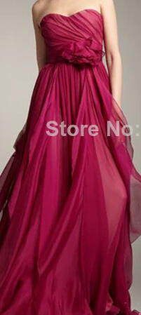 vestido de renda noiva party prom gown new fashion sexy women Formal sweetheart flowers long elegant Bridesmaid Dresses - Цвет: Красный