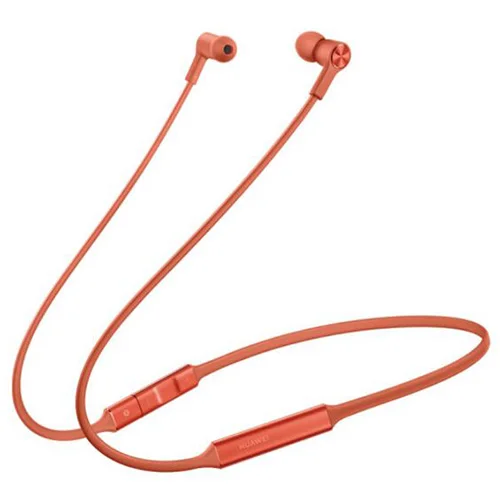 Tangerine HUAWEI FreeLace ушной крючок в уши IP55 Водонепроницаемый CM70-C Bluetooth 5,0/магнитный переключатель/быстрая зарядка/долгое время службы наушников - Цвет: Tangerine