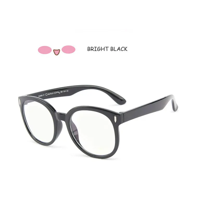 Квадратные детские очки с защитой от синего света, оптическая оправа для мальчиков и девочек, прозрачные компьютерные блокирующие отражающие очки - Цвет оправы: 5