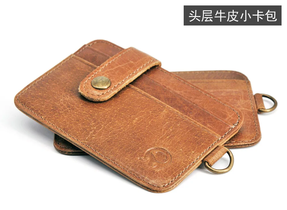 Portacarte In Vera Pelle STILORD 'Holden' - Con Protezione RFID, 12 Slot | Uomo, Colore Cognac - Foto 7