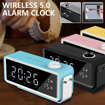 

Portable Bluetooth Speaker Wireless Bass Column Waterproof Outdoor USB Speakers Support FM TF Card Subwoofer Loudspeaker