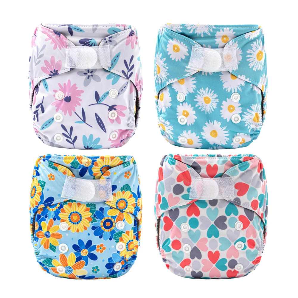 Newborn Nappy Cover - Snap - Cloth Nappies Down Under