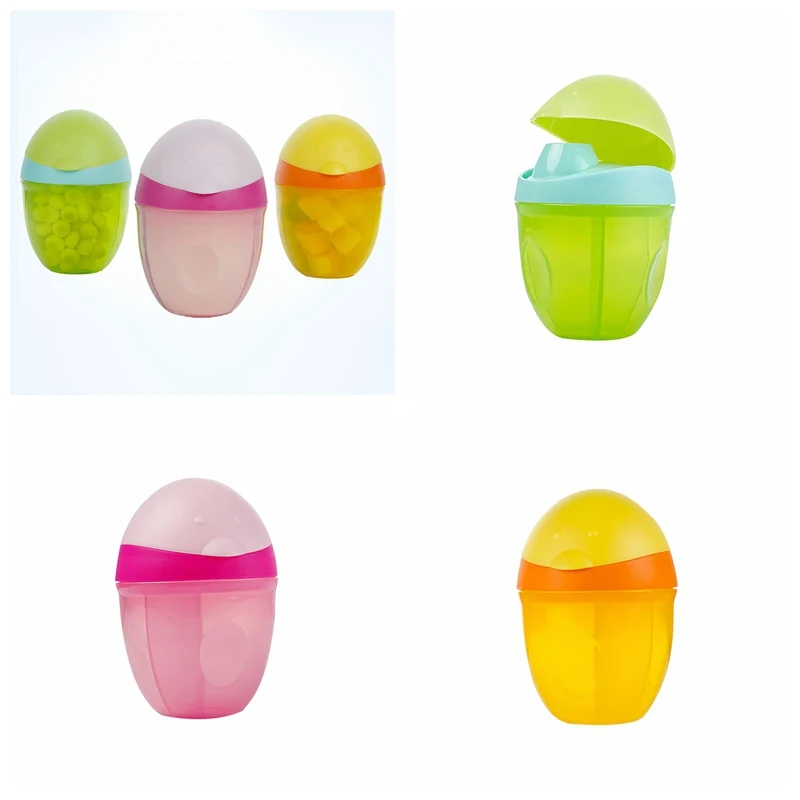 Портативный трехслойный контейнер для хранения молока для новорожденного ребенка, 120 мл, формула для порошка, милый Одноцветный контейнер для хранения, 3 цвета, высокое качество