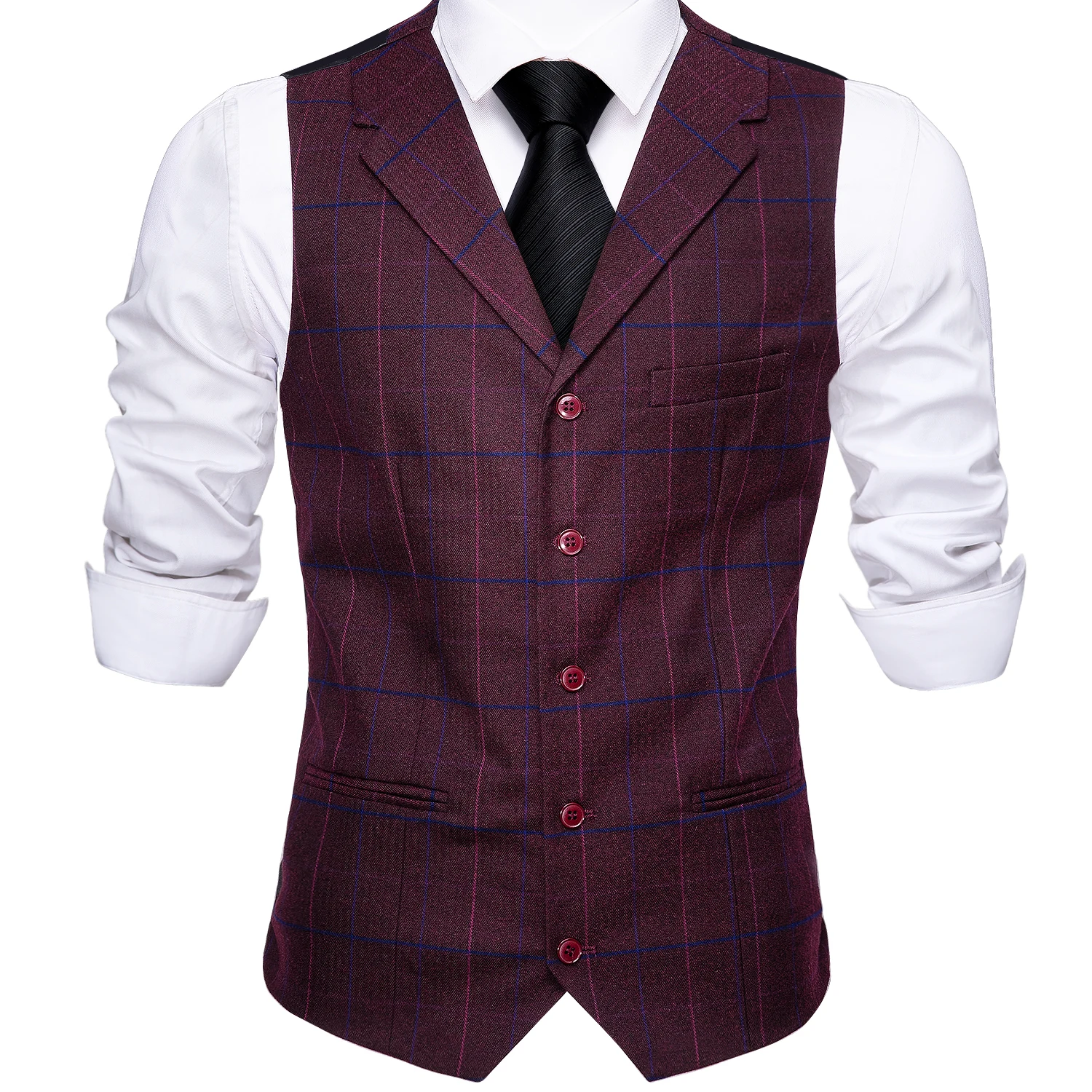 Waistcoat Vest Men Wool Pocket Vest Mens Silk Vests Formal Vest
