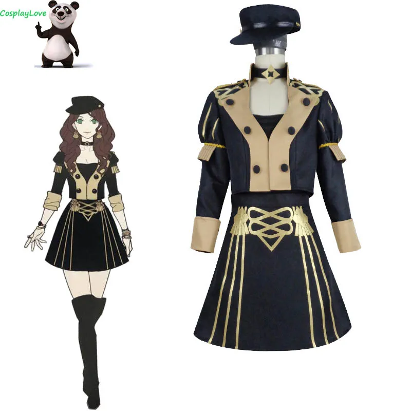 Cosplaylove Fire Emblem Three Houses Dorothea Cosplay Costume With Shoes Cover Custom Made Women For Christmas Halloween Anime Costumes Aliexpress