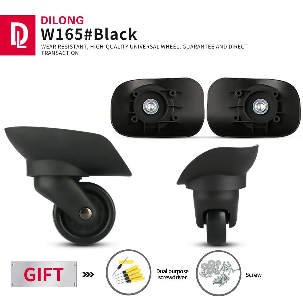 

DILONG W165 подходит для чемоданов на колесиках, универсальные аксессуары для ремонта, изготовление на заказ