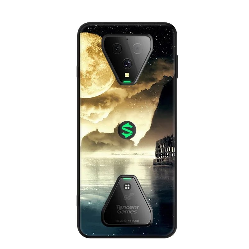 For Xiaomi Black Shark 3 Case 6.67'' painted Black Bumper Soft silicon Back Cover For Xiaomi Black Shark 3 Phone Cases KLE-A0 For Xiaomi Black Shark 3 Case 6.67'' painted Black Bumper Soft silicon Back Cover For Xiaomi Black Shark 3 Phone Cases KLE-A0