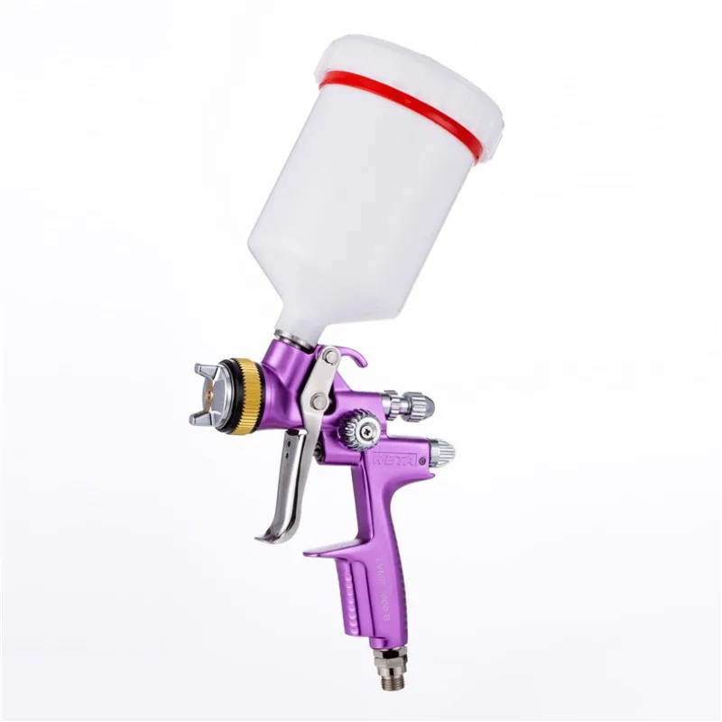 WETA Краскораспылитель 1. 3 мм Высокая распылительная машина мебель распылитель пистолет распылитель 600 мл пневматические инструменты 1000BG
