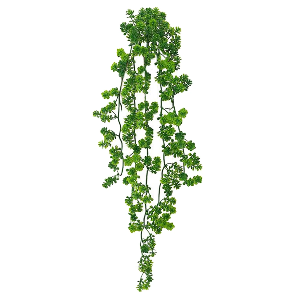 Artificial Trailing Garland Ivy Vine Leaf Greenery Succulent Plants Foliage 63CM