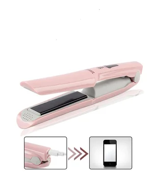 

Professional Hair Straightener USB Mini Flat Iron Rechargeable Protable Hair Styling Tools Hair straightening irons