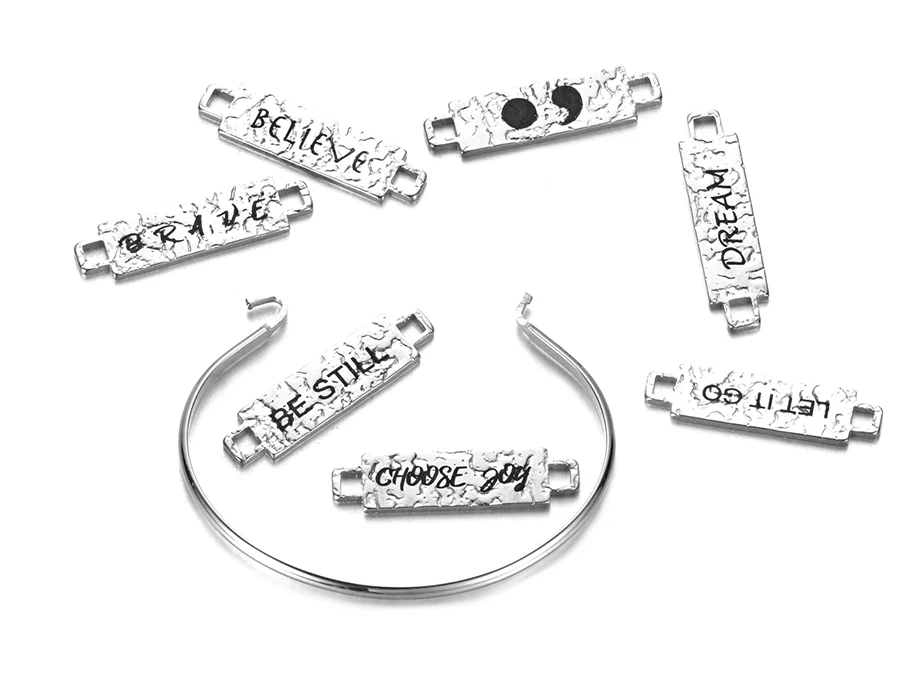 Нержавеющая сталь на заказ браслет и гравировка имя ID бар браслет для женщин мужчин шарм браслеты лучшие друзья подарок