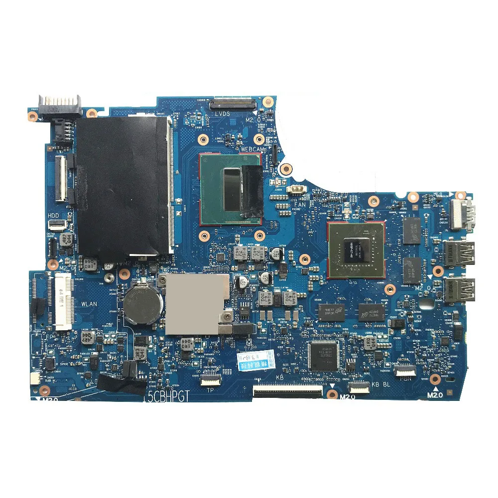 

Excellent For HP ENVY 15-Q Laptop Motherboard 765736-501 With SR1PZ i7-4712HQ 2.30GHz CPU GTX 850M 4GB GPU DDR3 100% working