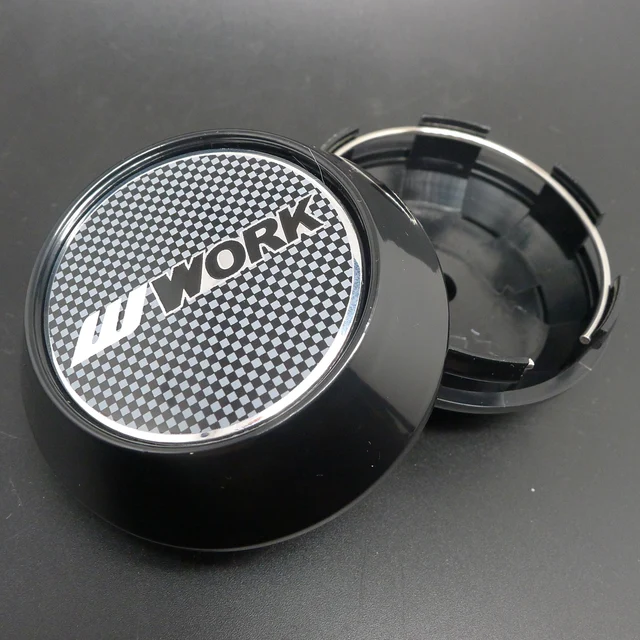 4 stücke W Work Emotion Felgendeckel 68mm Radkappen