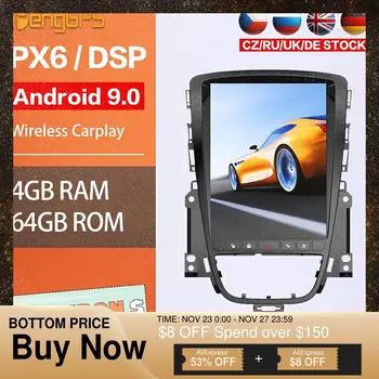 

Car DVD player for Opel Astra J 2012-2014 Android Radio GPS Navigation Multimedia 1080P Headunit Tesla Touchscreen PX6 6 Core