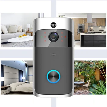 

Device Doorbell Smart Bell WiFi Video HD Intercom Infrared night vision