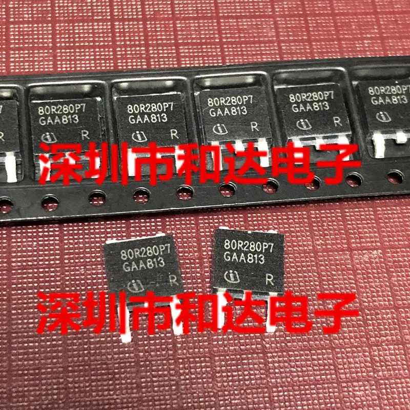 5 шт. 80R280P7 IPD80R280P7-252 800V 17A