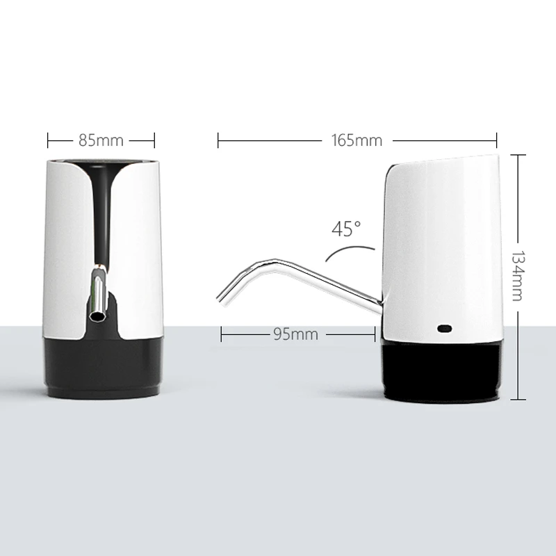 Домашний насос для бутыля с водой зарядка через usb автоматический насос для питьевой воды портативный Электрический диспенсер для воды дозатор для бутылки DC 5V