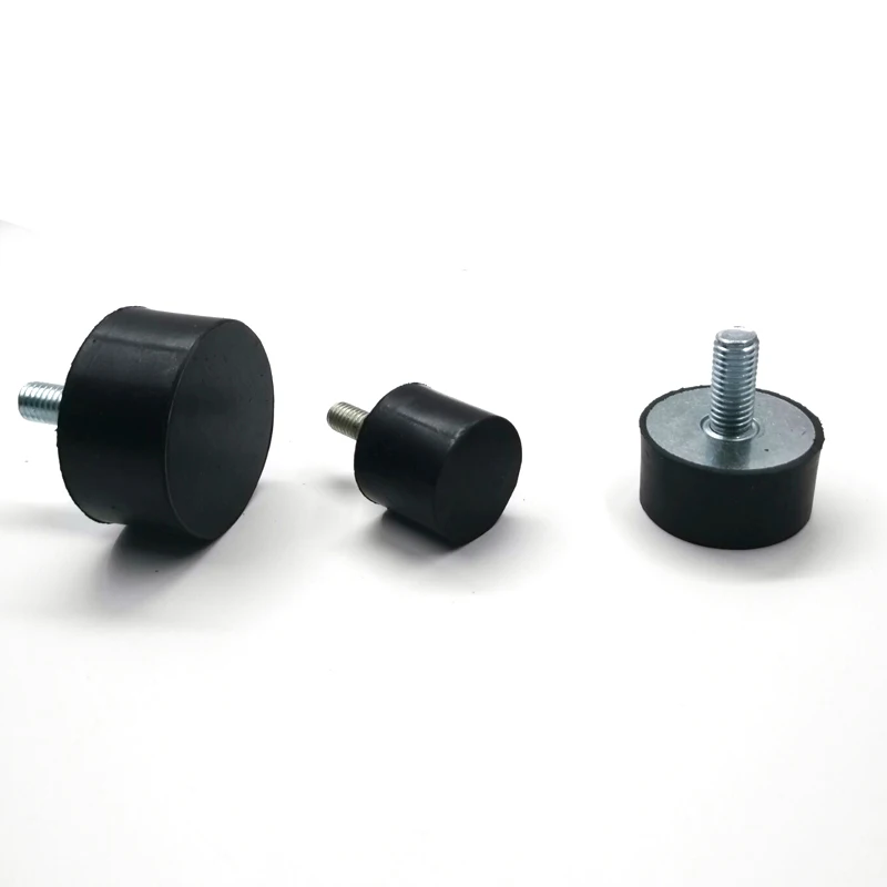 M4 M5 M6 M8 M10 Male Thread Rubber Shock Absorber Crash Pad Damper Bobbin Mount Isolator For Boat Car