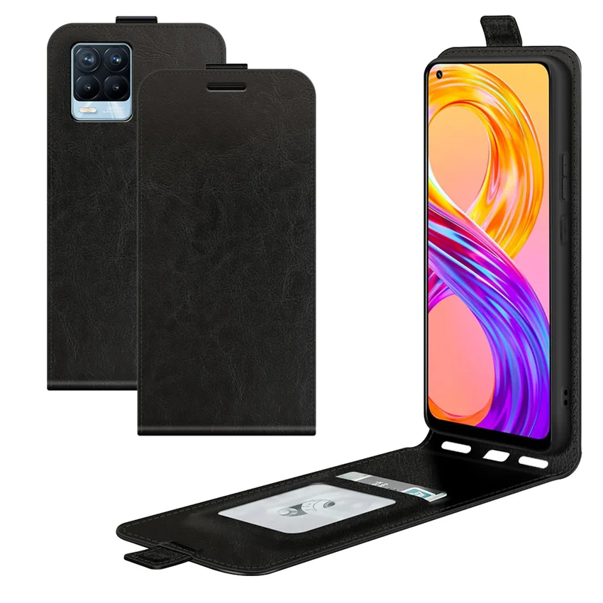 para Oppo Realme Case Aleta Cases de Couro para Oppo Realme Realme Pro Alta Qualidade Vertical Carteira de Couro Case