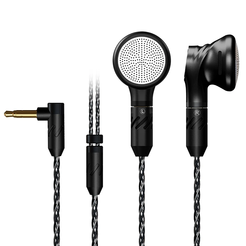 

BGVP DX5 in ear-Headphone Flat Head Plug Earburd Metal Earphone Stereo Music Mmcx Earphone High Quality DIY Headset