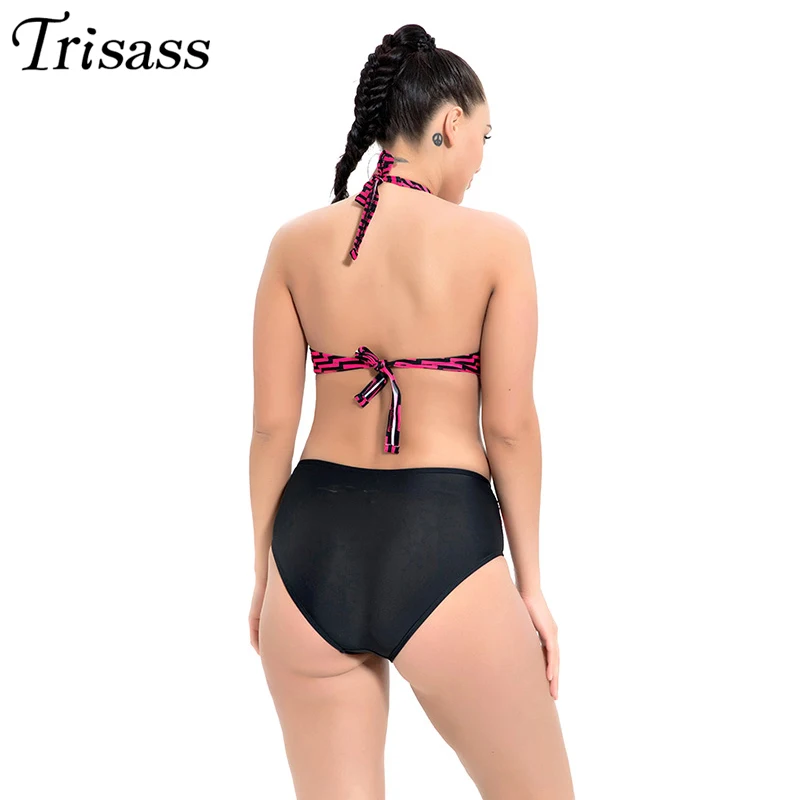 Trisass 2021 Новый Для женщин купальник бикини размера плюс 3XL 7XL DEF чашка купальника на