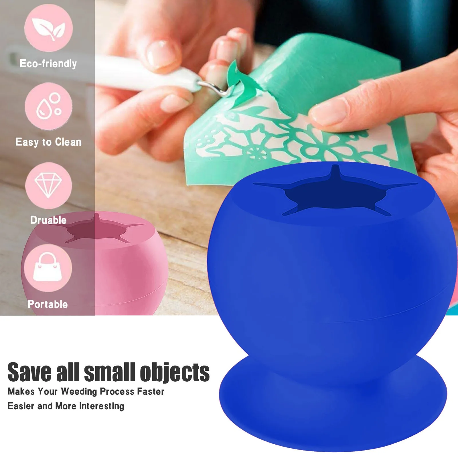 Suctioned Vinyl Weeding Scrap Collector Craft Vinyl Weeding Tool For Card Making Diy Jewelry Making Scrapbooking Card #YJ