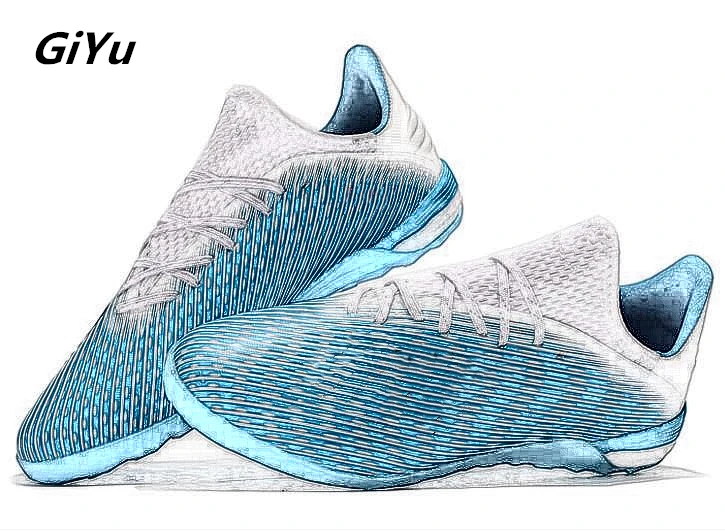 Original Outdoor Men Soccer Shoes Football Boots High Ankle FG Cleats Training Sport Sneakers Chuteiras de futebol