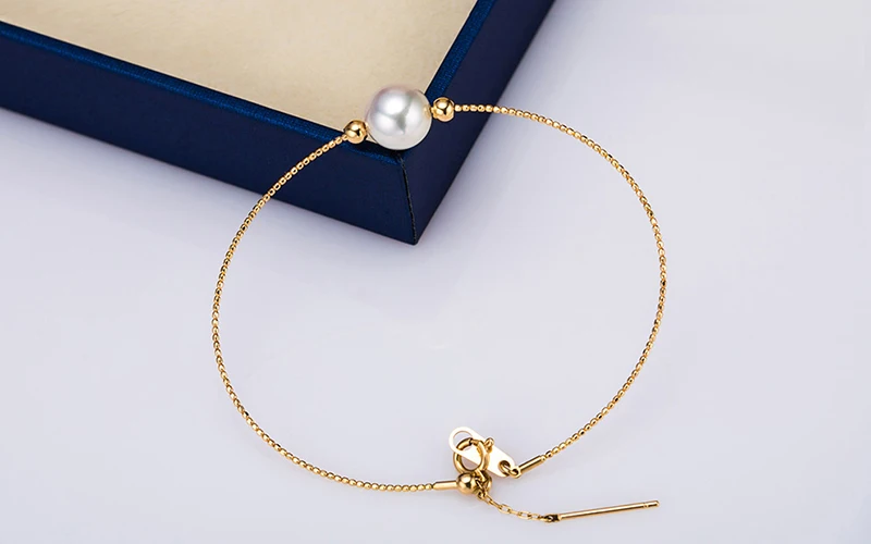 18K Gold bracelet Anklet (5)