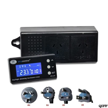 

DTC-120 Thermostat Temperature Controller Day & Night Dimming Reptile Aquarium