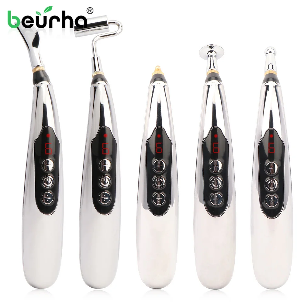 

Electronic Acupuncture Pen USB Charging Meridians Laser Acupuncture Machine Magnet Therapy Meridian Energy Pen Face Lift Tools