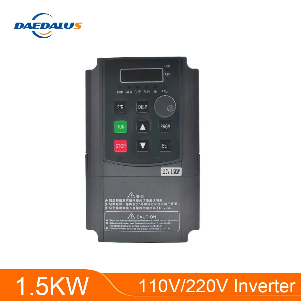 Daedalus VFD инвертор 1 5 кВт 220 В/110 В однофазный вход трехфазный выход ЧПУ шпиндель