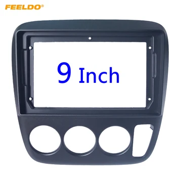

FEELDO Car Stereo 2Din Fascia Frame Adapter For Honda CRV 1998 9" Big Screen Audio Dash Fitting Panel Frame Kit #HQ6450