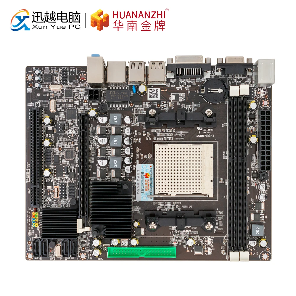 Huanan Zhi A78 материнская плата для AMD AM3 760K 780 DDR3 16 Гб PCI-E USB3.0 VGA, HDMI, DVI M-ATX материнская плата